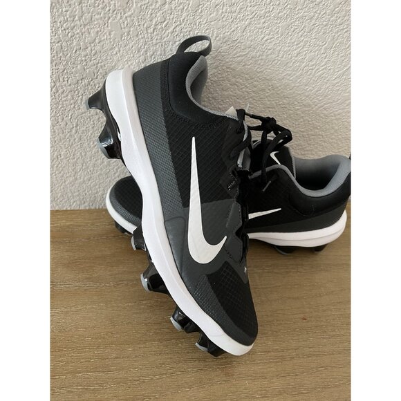 New Nike Force Trout 9 Pro MCS Low Black Mens Baseball Cleats FB2908 001 Size 10 - Picture 7 of 8